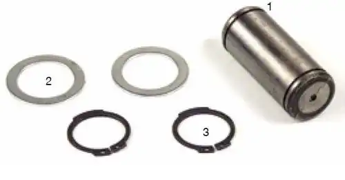 р/к пальца торм. колодки !(м) палец 31.7x73+2шайбы+2стопора SAF, RVI 075.535 SAMPA