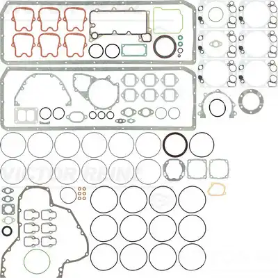 Комплект прокладок двигателя VICTOR REINZ 01-25275-07