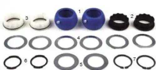 р/к торм. вала !(мпр)(на ось) шаровая опора Fruehauf 090.504 SAMPA