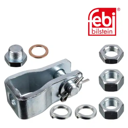 вилка тормозной камеры !длинная с монтаж.комп.BPW/ROR/SAF/MB/MAN/Kogel/DAF/RVI/VOLVO 07093 FEBI