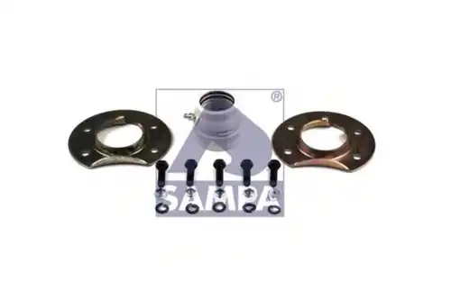 р/к торм. вала !new (мпр) цилиндр пластм втулка, крышки,болты SAF 075.507 SAMPA