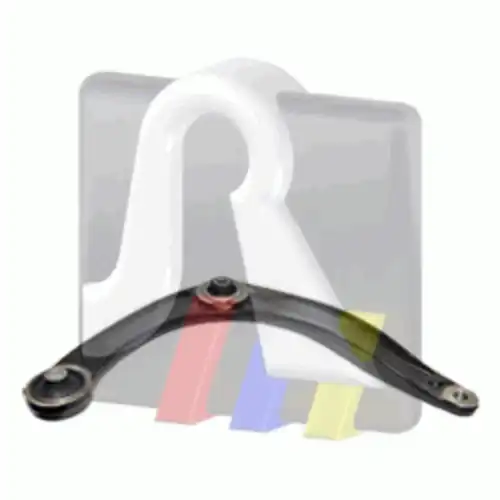 Рычаг подвески RTS 96-00760-1 справа нижний Peugeot 307 all 00>