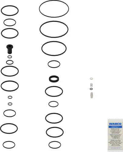 р/к крана управления тормозами прицепа !(мрп) клапан, пружины, упл. MB,Scania, Volvo 973 009 000 2 WABCO