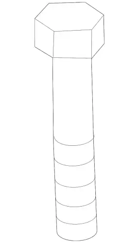 болт ! M8x50 MB 910105 008019