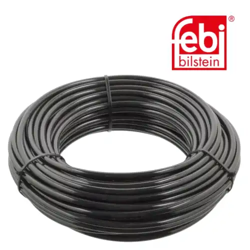 трубка пластик. за 1м! D6x1 /25м черный пневмо/топл/охлажд/масл системы DIN74324  07722 FEBI