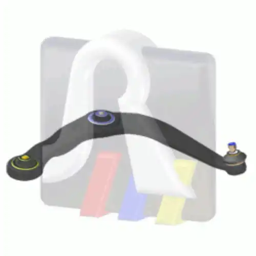 Рычаг подвески RTS 96-00739-1 справа Peugeot 206 1.6/2.0HDi/1.6HDi 98>