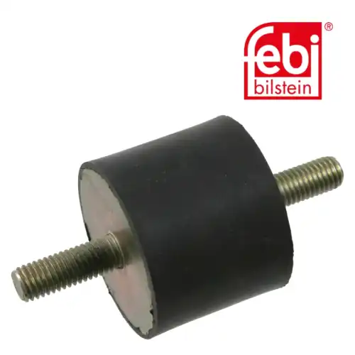 подушка крепления глушителя! (мр) 40x50 M10DAF, Iveco 19585 FEBI