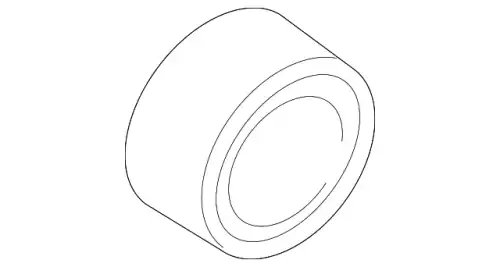 подшипник ступицы передней! Mitsubishi Lancer/Outlander 03-08 MR491449