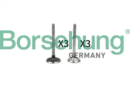 к-кт клапанов! впуск./выпуск. 6шт. 36x7x89.4 Audi A2 1.4TDi AMF 00-05