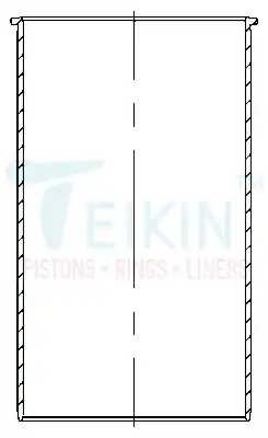 к-кт гильз блока цилиндров! Mazda Bongo SG 2.5 WL-T 95-05 LSF42185 TEIKIN