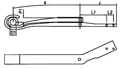 Рессора подвески WEWELER F010T232ZR75