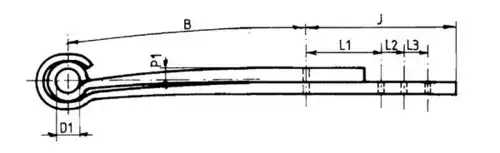Рессора подвески WEWELER F179Z194ZA75