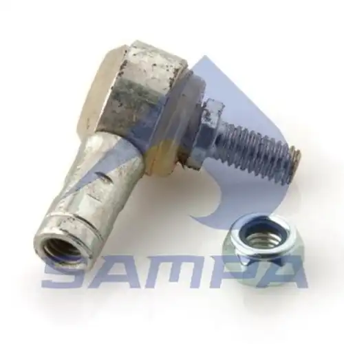 наконечник тяги КПП! левый (уровня пола кабины) L36 M6x1 RVI 080.075 SAMPA