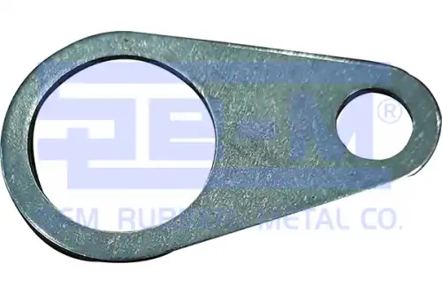 фиксатор ролика тормозного! пластина прямая 32x19x60 2x SAF, Trailor 14811 SE-M