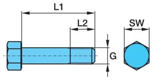 болт полурессоры !M30x2x285/265/50  BPW 03.340.15.46.0