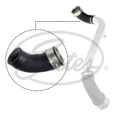 патрубок интеркулера! BMW X5 03-06 09-0751 GATES