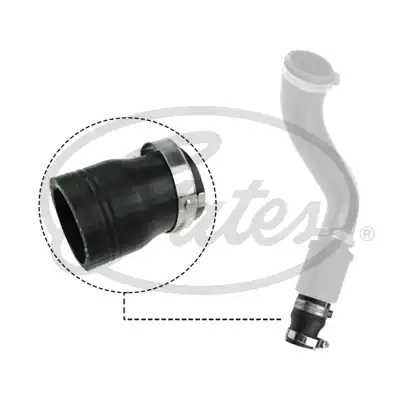 патрубок интеркулера! Ford Transit V347 11> 09-0618 GATES