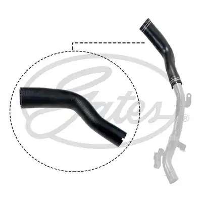 патрубок интеркулера!FIAT Doblo 04-13 09-0063 GATES