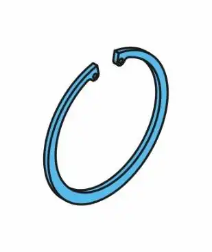 стопор! кольцо стопорное ступицы 158x4 DIN472 BPW ECO Plus 8-9t 02.5606.58.90