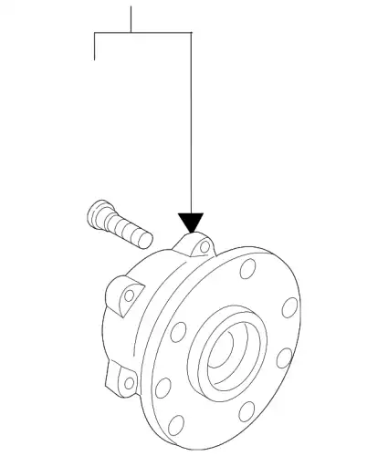 Ступица MAZDA BEET-26-15X