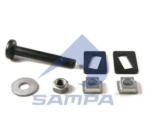 р/к пальца рессоры !M30x202/3.5 пластины,палец,шайба, гайкаBPW 070.582 SAMPA