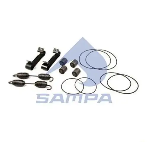 р/к торм. колодки !на ось пружины+фиксаторы+ролики SAF S/Z-Series 075.563 SAMPA