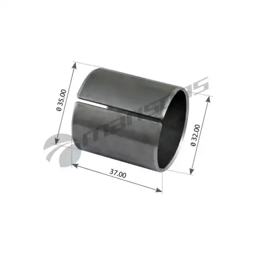 втулка торм.колодки !(сталь) штамп.суппорт d32xd35x37mm ROR 07.91- MPB09SS MANSONS