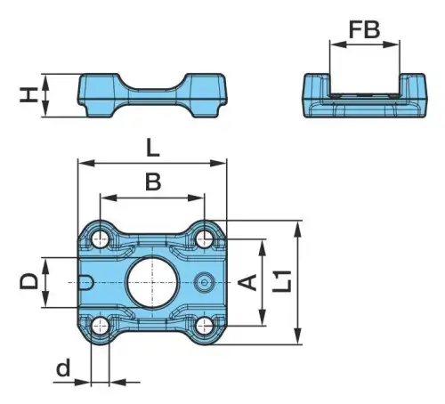 пластина !крепления рессоры BPW 03.032.27.62.0