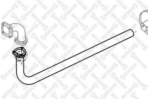 труба глушителя ! приемная MAN 82-03592-SX STELLOX