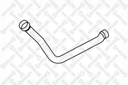 труба глушителя ! Scania 82-03666-SX STELLOX