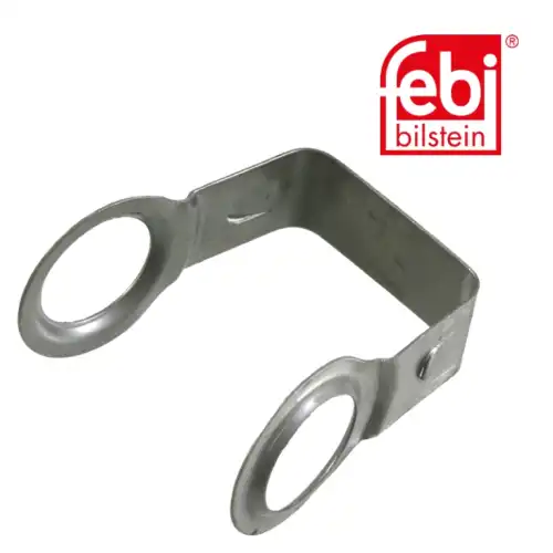 фиксатор ролика тормозного !пластина П-образная 32x16x60 1x12 ROR/SMB/TRAILOR 02435 FEBI