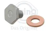 пробка поддона! с упл. кольцом, M10х1.25 BMW, Citroen, Ford, Mazda, Fiat, Volvo 877.930 ELRING