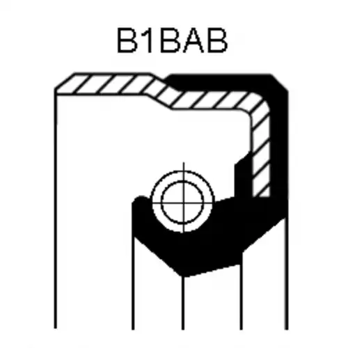 сальник ! 90х110х10 передней ступицы  MAN 01020678B CORTECO
