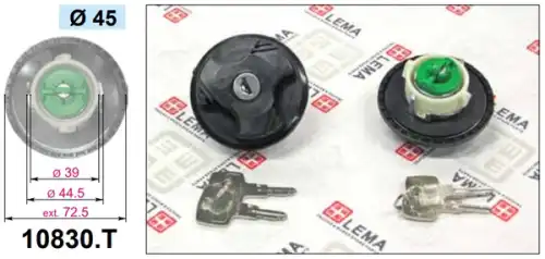 Крышка топливного бака (бензобака) LE.MA. 10830.T