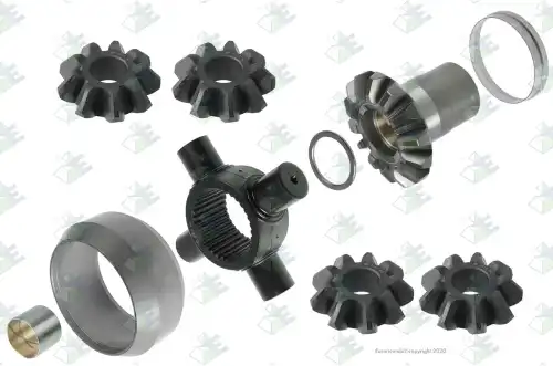 р/к дифференциала! межосевого крестовина+сателиты+шайбы+шестерня MB,MAN HPD-1382 56170198 EURORICAMBI