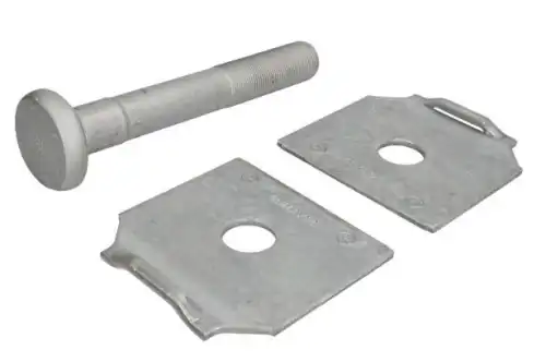 р/к кронштейна рессоры! палец M30х200, гайка, шайба BPW 05.857.00.54.0