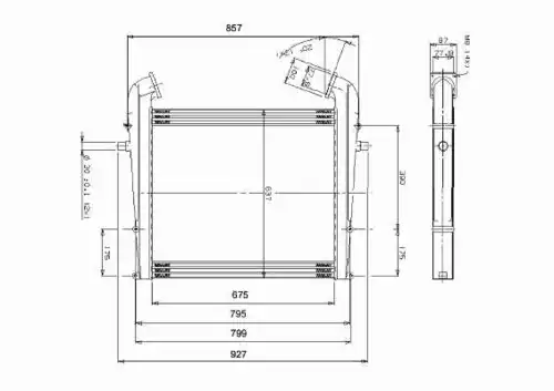 Интеркулер NRF 309001