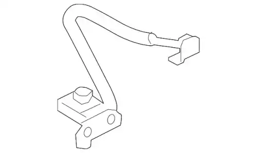 ШЛАНГ ТОРМОЗНОЙ РЕЗИНОВЫЙ 58737A9000 MOBIS