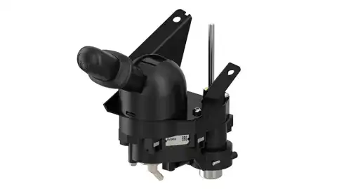 кран тормозной с ручным управлением!левостор.VOLVO FH12/FH16/FM9/FM12 PRO 645 000 0 PROVIA