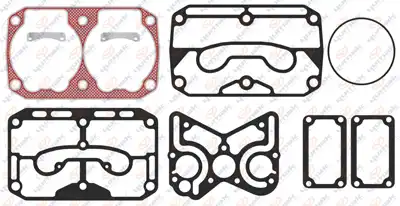 р/к компрессора! клапаны,прокладки,уплотнители,пружины,болты,пластины  Iveco RK.01.679.06 YUMAK