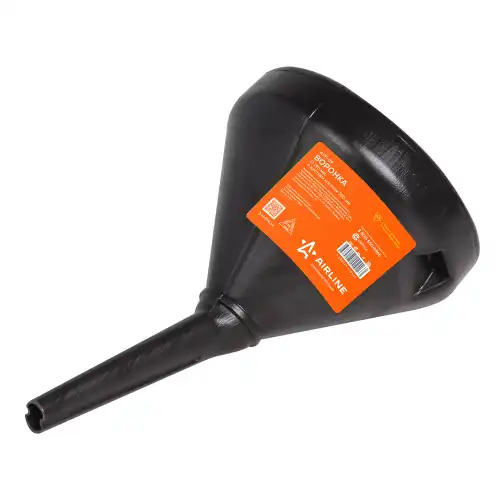 Воронка для топлива AIRLINE APF-09 пластик с ручкой с сеткой разборная 350 мм