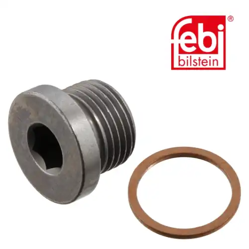 [07119905428] !пробка поддона с уплотн.кольцом BMW E60/E61/E63/E64/E65/E66/F01/X5/X6 31704 FEBI