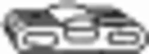 крепление глушителя! Ope Astra/Combo/Kadett 1.4-1.7D <01 255-911 BOSAL