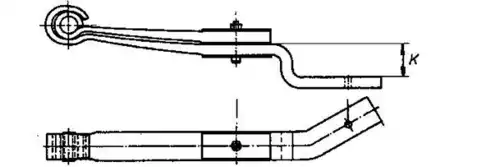 Рессора подвески WEWELER F023T282ZR75