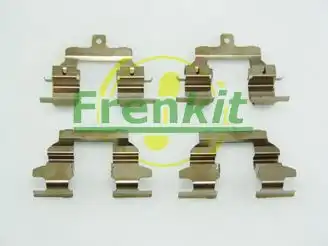 пластины колодок! Chevrolet Captiva 2.4 07> 900026 FRENKIT