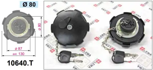 Крышка топливного бака (бензобака) LE.MA. 10640.T