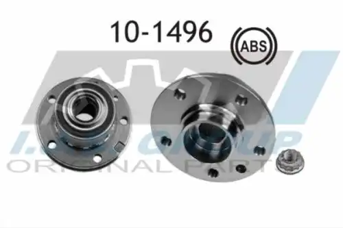 к-кт подшипника ступ. пер.+зад.! VW T5 2.0-3.2i/1.9/2.5TDi 03> 10-1496 IJS