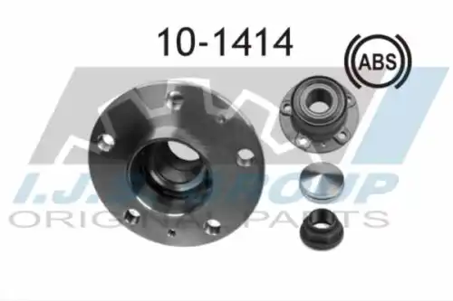 к-кт подшипника ступ. зад! Fiat Ducato, Peugeot Boxer 2.2/3.0HDi 06> 10-1414 IJS