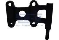 кронштейн крепления амортизатора! правый (120 балка) BPW 15530 SE-M