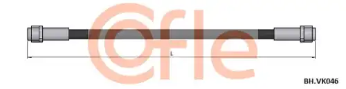 шланг тормозной задний! L=275 VW T5/Multivan all 03>